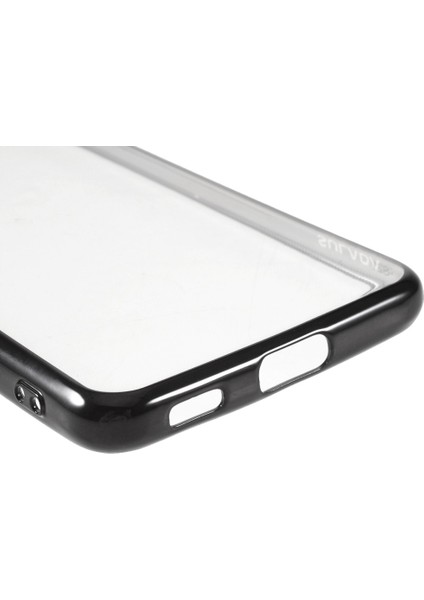 Galaxy S21 5g Için Şeffaf Galvanik Pc Telefon Kılıfı - Siyah (Yurt Dışından) indirimleri