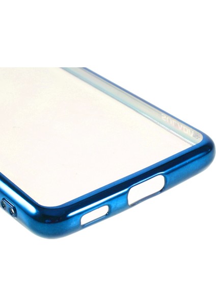 Galaxy S21 5g Için Şeffaf Galvanik Pc Telefon Kılıfı - Mavi (Yurt Dışından) indirimleri