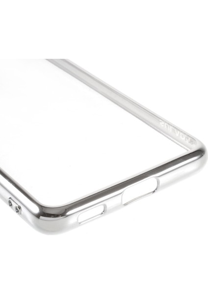 Galaxy S21 5g Için Şeffaf Galvanik Pc Telefon Kılıfı - Gümüş (Yurt Dışından) indirimleri
