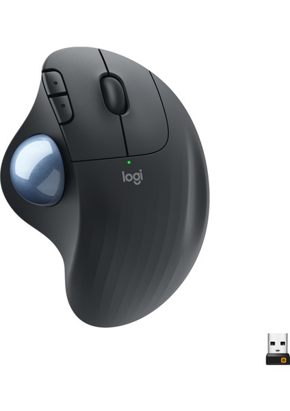 ERGO M575 Kablosuz İztopu Özellikli Konforlu Ergonomik Mouse - Siyah