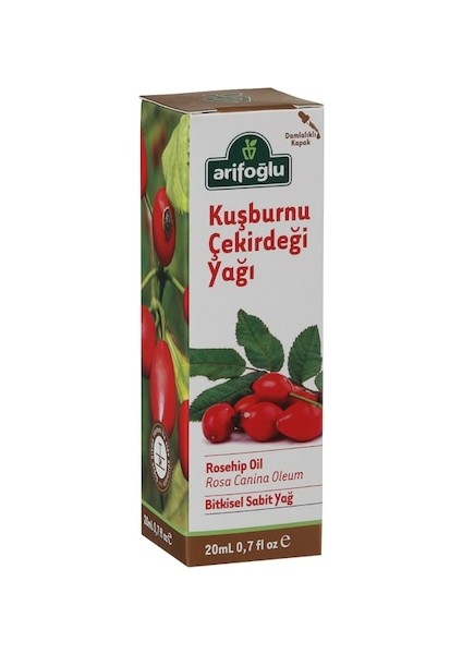 Kuşburnu Çekirdeği Yağı 3 x 20 ml