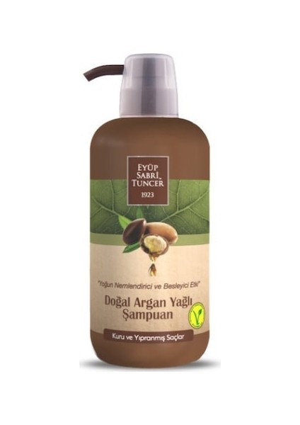 Doğal Argan Yağlı Şampuan 600 ml