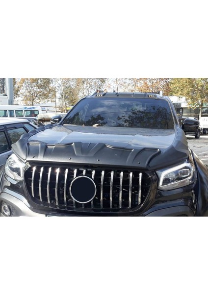 Mercedes X-Class Dragon Ön Kaput Rüzgarlığı 3 Parça 2017 ve Sonrası