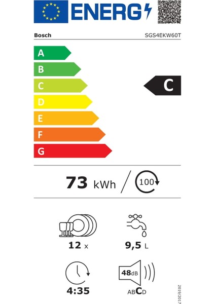 SGS4EKW60T 6 Programlı Bulaşık Makinesi