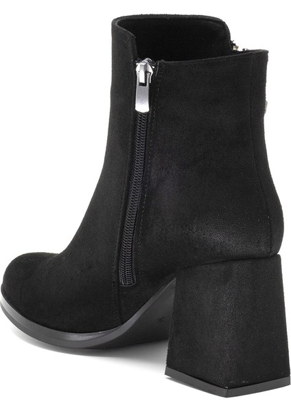 Kadın Süet Kalın Topuk Kısa Bot-Bootie fırsatları