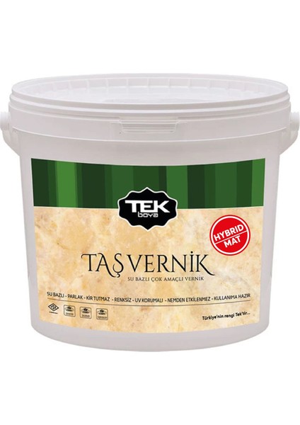 Hybrd Mat Su Bazlı Taş Vernik 2,5 Lt