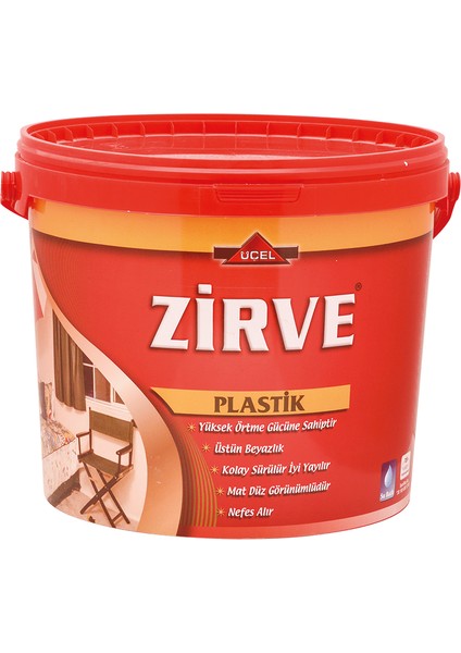 Tek Boya Zirve Plastik Iç Cephe Boyası 20 kg