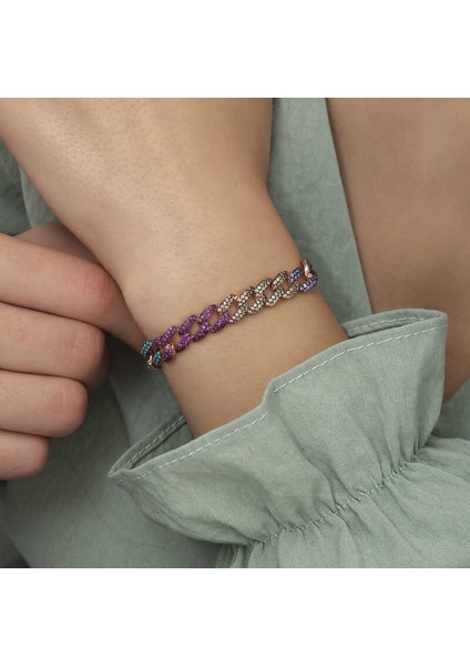 Gümüş Taşlı Gurmet Bayan Bileklik modelleri