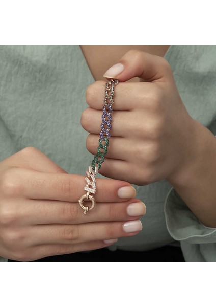 Gümüş Taşlı Gurmet Bayan Bileklik fırsatları