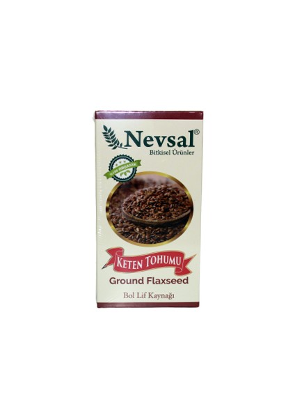 Keten Tohumu Öğütülmüş Toz 200 gr