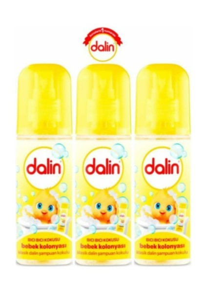 Bıcı Bıcı Bebek Kolonyası 150 ml 3'lü