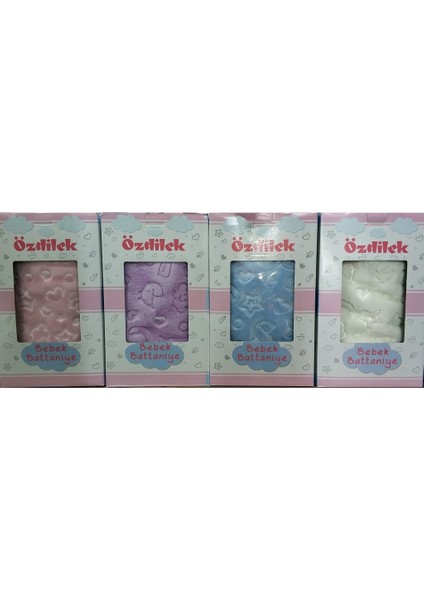 Embos Peluş Bebek Battaniyesi Krem fiyatları