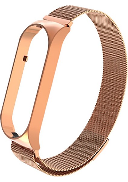 Xiaomi Mi Band 5 Kordon Milano Loop Metal Kordon Renkli