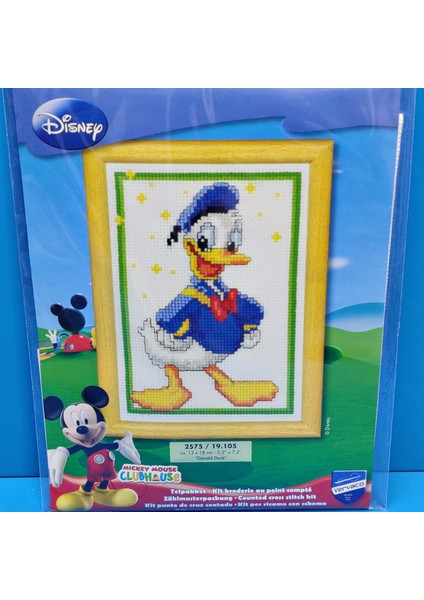 19105 Donald Duck Etamin Kit Pano Tablo