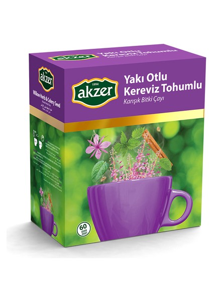 Yakıotlu Kereviz Tohumlu 60 Poşet Çay