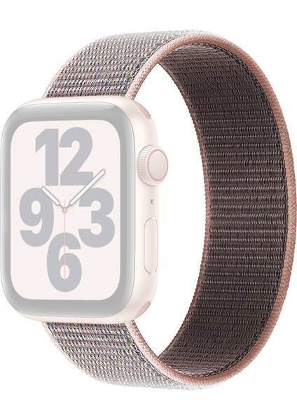 Naylon Değiştirme Kayışı, Boyut: M 44MM / 42MM Pembe