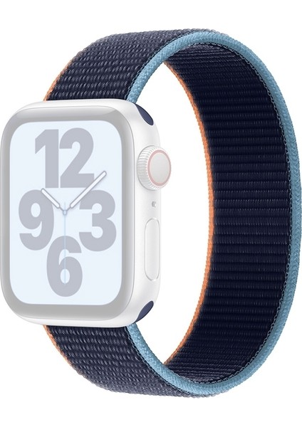 Naylon Değiştirme Kayışı, Boyut: M 44MM / 42MM Koyu Donanma Mavisi