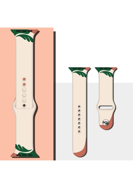 Apple Watch Uyumlu 7 45MM / 6 & Se & 5 & 4 44MM / 3 & 2 & 1 42MM Için Kayış STIL14