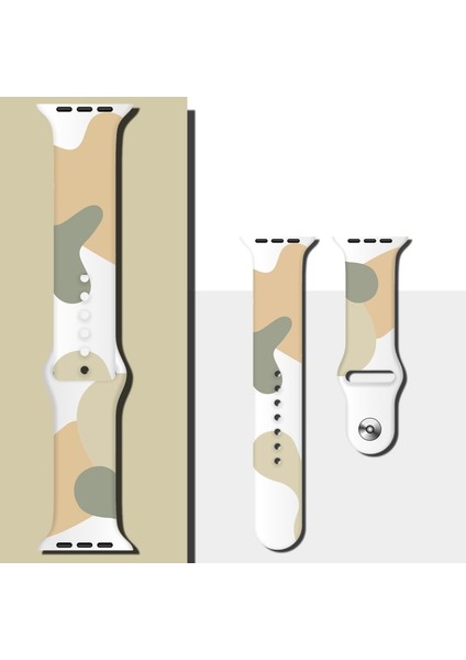 Apple Watch Uyumlu 7 45MM / 6 & Se & 5 & 4 44MM / 3 & 2 & 1 42MM Için Kayış Stil5(Yurt Dışından)