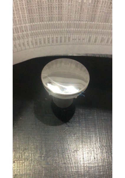 Peramics Krom Evye Batarya Delik Kapama Çelik Tapası - Lavabo Iptal Tıpası fırsatları