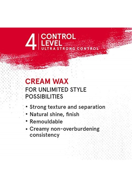 Flex Wax Ultra Güçlü 85 mlSaç Şekillendirici Krem ve Wax