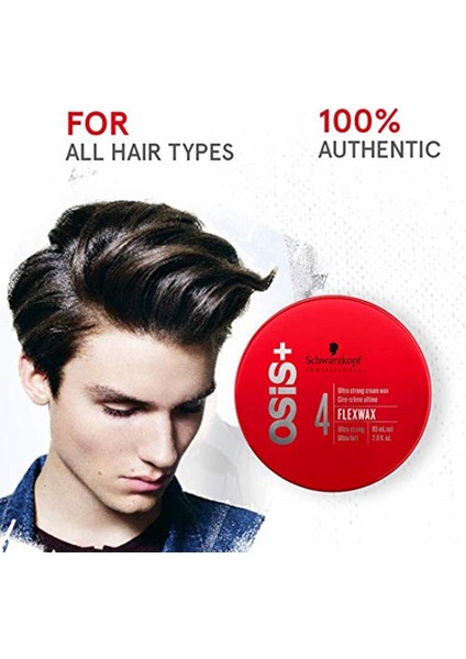 Flex Wax Ultra Güçlü 85 mlSaç Şekillendirici Krem ve Wax