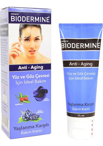 Anti Aging Yüz ve Göz Çevresi  Bakım Kremi 75 ml