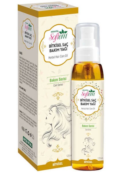 Bitkisel Saç Bakım Yağı 125 ml