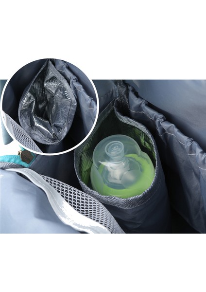 Moda Anne Çantası Büyük Kapasiteli Su Geçirmez Sırt Çantası Hemşirelik Çantası-Mavi (Yurt Dışından) fırsatları