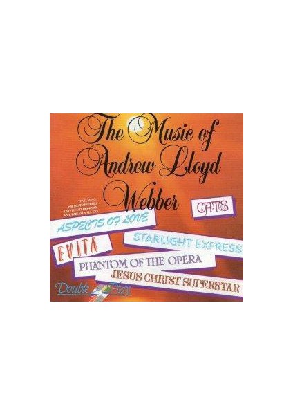 Andrew Lloyd Webber – The Music Of Andrew Lloyd Webber CD