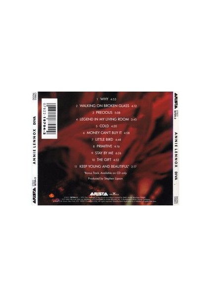 Annie Lennox – Diva CD