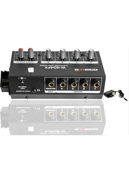 W-404 Fx 4 Kanal Mini Mixer