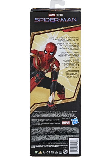 Spiderman Titan Hero Iron Spider Figür F1931