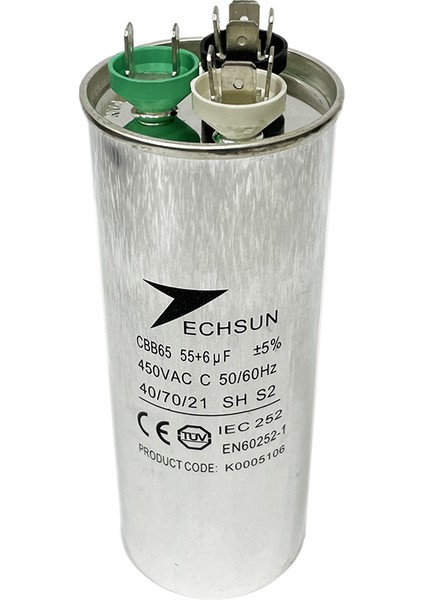 Kondansatör 50+2,5uf