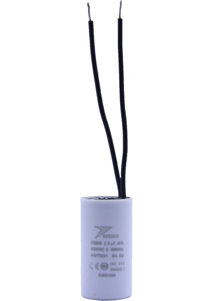 Kombi Pompa Kondansatörü 2.5uf 450V.