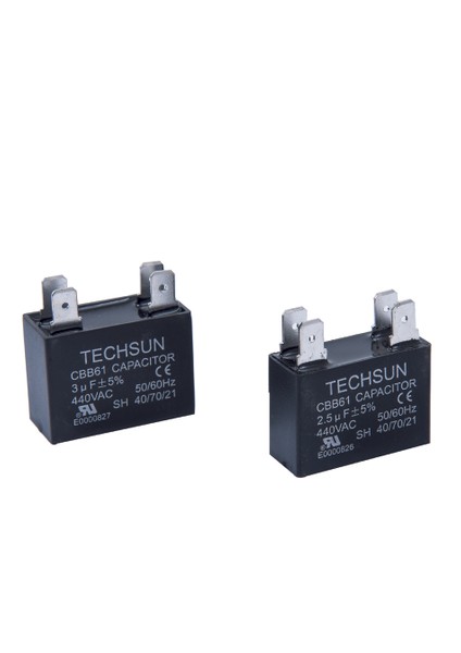 4 Soketli Kare Kondansatör 1uf