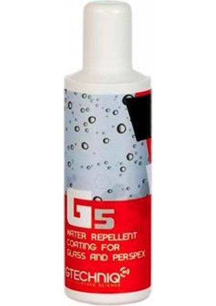 Cam Yağmur Su Kaydırıcı G5 Water Reellent For Glass And Perspex 100ML