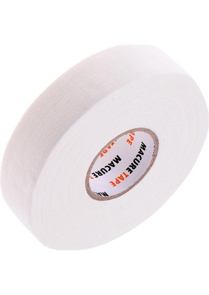 1 Rulo Premium Hokey Stick Bant 1 "x 25 Yds, Su Geçirmez ve Yapışkan Beyaz indirimleri