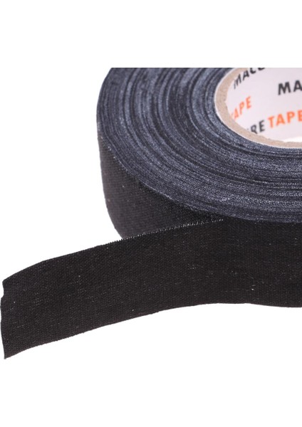 1 Rulo Premium Hokey Stick Bant 1 "x 25 Yds, Su Geçirmez ve Yapışkan Siyah