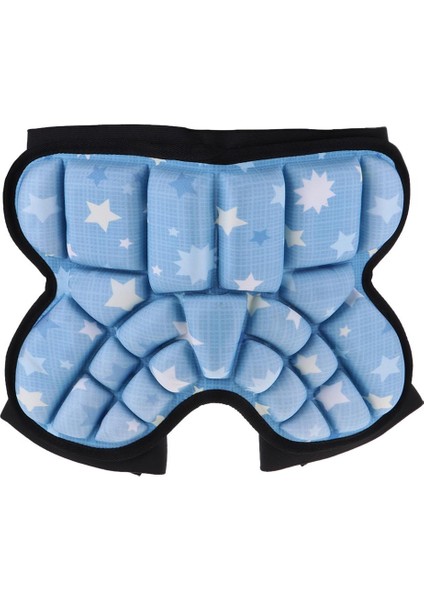 3D Yastıklı Kalça Koruma Şort Çocuk Butt Pad Eva Yastıklı Kısa Pantolon Mavi fiyatları