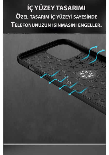 Samsung Galaxy M22 ile Uyumlu Kılıf Darbe Korumalı Deri Görünümlü Silikon Arka ile Uyumlu Kapak - Lacivert fiyatları