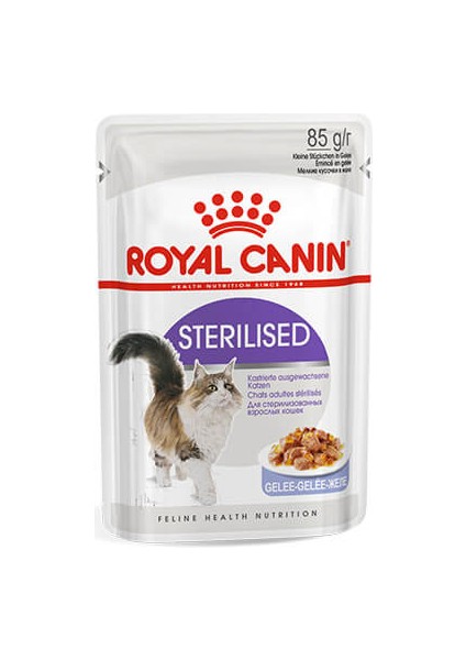 Jelly Kısırlaştırılmış Kedi Konservesi 12X85 gr