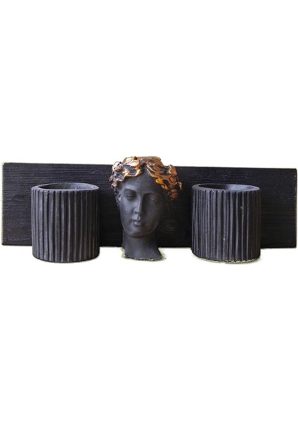 Echopot Eti Serisi Sa Truva-Toy 3'lü Saksı Seti fiyatları