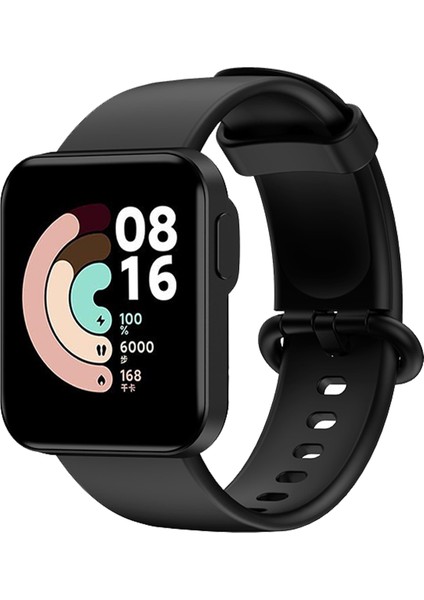 Xiaomi Mi Watch Lite Silikon Kordon Siyah