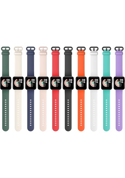 Xiaomi Mi Watch Lite Silikon Kordon Siyah indirimleri