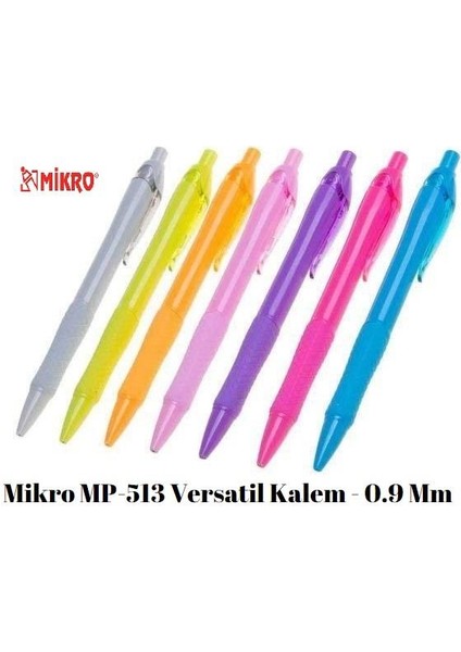 MP513 Versatil Kalem 0.9 mm Asortik Renkler