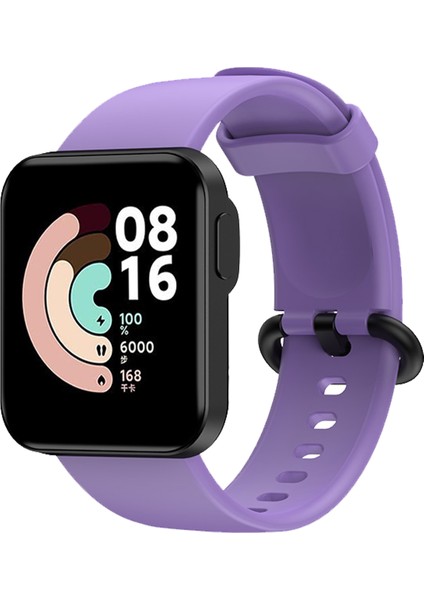 Xiaomi Mi Watch Lite Silikon Kordon Lila