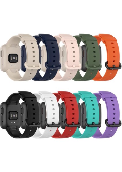 Xiaomi Mi Watch Lite Silikon Kordon Lacivert