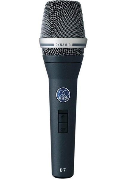 D7S Tam Profesyonel Supercardioid Anahtarlı Solist Mikrofonu