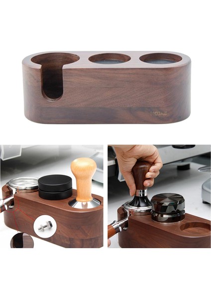 F Fityle Espresso Distribütörü Mat Standı Espresso Sabotya Mat Standı Kahve Aksesuarı 3 Delik 53 54MM (Yurt Dışından) indirimleri